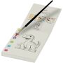 Quell kleurboek en waterpenseelset - Wit
