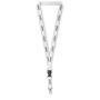 Afneembare polyester lanyard met reflectives Afneembare polyester lanyard met reflectives