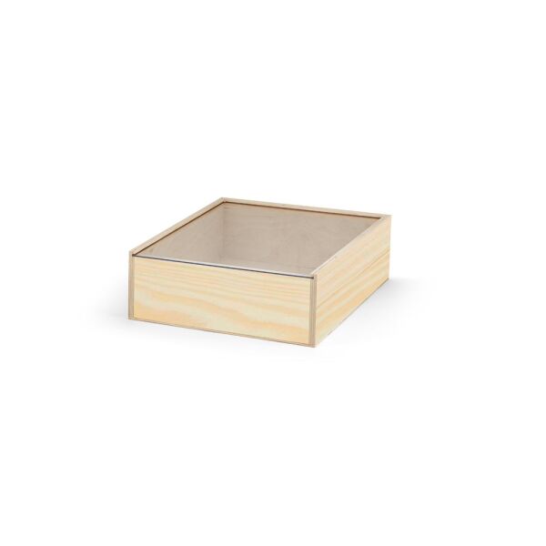 BOXIE CLEAR S. Houten doos S