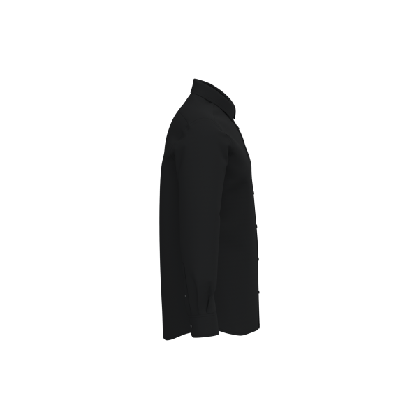 Herren Oxford-Hemd Black S Herren Oxford-Hemd Black S