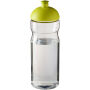 H2O Active® Base 650 ml bidon met koepeldeksel - Transparant/Lime