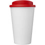 Americano® Eco 350 ml gerecyclede drinkbeker - Wit/Rood