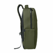 METRO - 15" PU RPET laptop rugzak - Legergroen