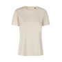 T-shirt | biologisch katoen | dames - Off-white, L