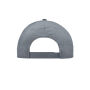 Brushed 6 Panel Cap grey one size