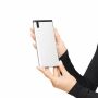 Powerbank INDICATOR zilver
