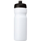 Baseline® Plus drinkfles van 650 ml - Zwart/Wit