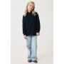 IQONIQ Yengo kids recycled katoen hoodie met steekzakken, zwart (910)