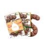 Hands Off My Chocolate - Sint letter met wikkel - Crunchy Hazelnut