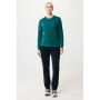 IQONIQ Zion gerecycled katoen sweater, verdigris (L)