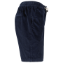 Ecologische bermuda van ribfluweel Navy Blue 48 FR