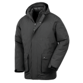 3-in-1 gerecyclede Ripstop donsjas Black XS