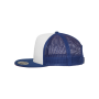 Klassieke truckerpet ROYAL / WHITE One Size