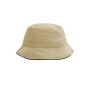 Fisherman Piping Hat khaki/black L/XL Fisherman Piping Hat khaki/black L/XL