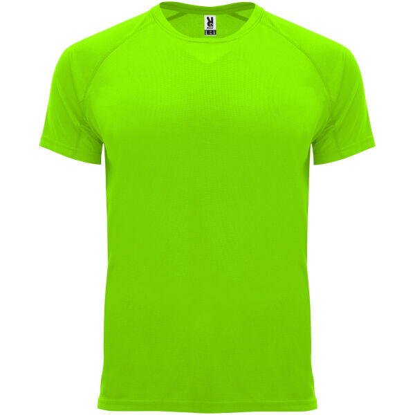 Bahrain short sleeve kids sports t-shirt - Fluor Green - 12