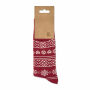 SOC MEDIUM - Paar kerstsokken M - Bordeaux SOC MEDIUM - Paar kerstsokken M - Bordeaux
