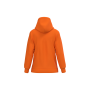 Eco damessweater met capuchon Orange M