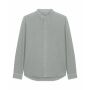 Worker Shirt - Het unisex relaxed overhemd - G. Dyed Misty Grey (XS)