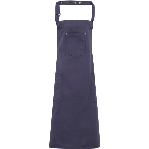 Chino - Katoenen halterschort Steel One Size Chino - Katoenen halterschort Steel One Size