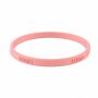 Gepersonaliseerde siliconen armbanden (5mm breed) Gepersonaliseerde siliconen armbanden (5mm breed)