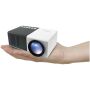Prixton Cinema miniprojector - Zwart/Wit