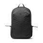 KENTO URBAN RCS  recycled nylon 15,6 inch rugzak met voorvak, zwart