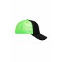 5 Panel Retro Mesh Cap black/neon green one size