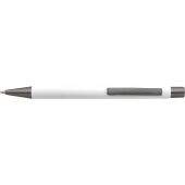 Aluminium balpen Emmett wit