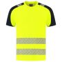 T-shirt High Vis Redefined 106103 Fluor Yellow-Ink XS