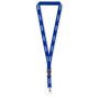 Afneembare polyester lanyard met reflectives Afneembare polyester lanyard met reflectives