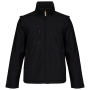 Herenjack met afneembare mouwen Black / Orange S Herenjack met afneembare mouwen Black / Orange S