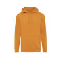 IQONIQ Jasper gerecycled katoen hoodie, sundial oranje (M)