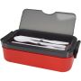 Snappy 1000 ml lunchbox en bestekset - Rood