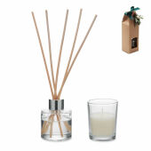 GINGLE - Vanille diffuser & kaarsenset - Beige