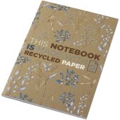 Novella Austen A5 gerecycled notitieboek met zachte cover, 50 vellen