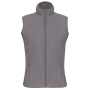 Bodywarmer van microfleece dames Convoy Grey L