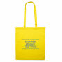 COTTONEL COLOUR + - Katoenen boodschappentas - Geel