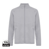 Iqoniq Talung gerecycled polyester fleece jas met rits, storm grey (XXL)