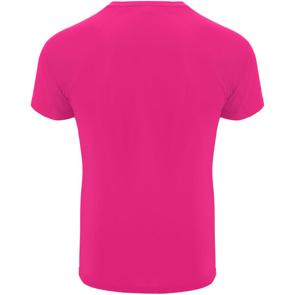 Bahrain short sleeve kids sports t-shirt - Pink Fluor - 12