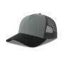 RAPPER COTTON-S, LIGHT GREY/DARK GREY/BLACK, One size, ATLANTIS HEADWEAR