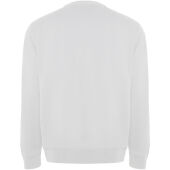 Batian biologisch katoenen uniseks sweater met ronde hals - Wit - L