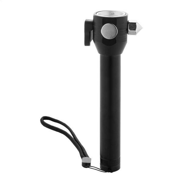 Hemmerg - noodsituatie hamer zaklamp Hemmerg - noodsituatie hamer zaklamp