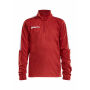 CRAFT PROGRESS HALFZIP LS TEE JR BRIGHT RED 122 CRAFT PROGRESS HALFZIP LS TEE JR BRIGHT RED 122