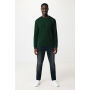 IQONIQ Zion gerecycled katoen sweater, forest green (XXL)
