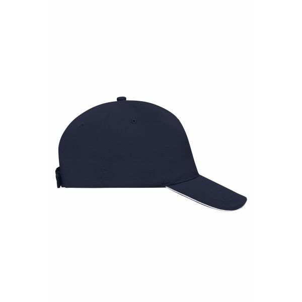 5 Panel Sandwich Cap navy/white one size 5 Panel Sandwich Cap navy/white one size