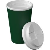 Americano® Infiniti geïsoleerde beker van 350 ml met morsbestendig deksel - Donkergroen