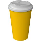 Americano® Infiniti geïsoleerde beker van 350 ml met morsbestendig deksel - Mosterd