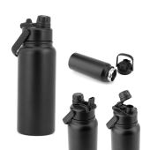 ALCARAZ. Fles van roestvrij staal (90% gerecycled), dubbelwandig vacuüm geïsoleerd ALCARAZ. Fles van roestvrij staal (90% gerecycled), dubbelwandig vacuüm geïsoleerd