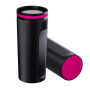 Thermobeker RETUMBLER-mySTEELONE - magenta, zwart, zilver, wit