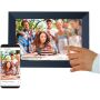 Prixton Prado 10" Frameo digitale fotolijst met wifi - Zwart